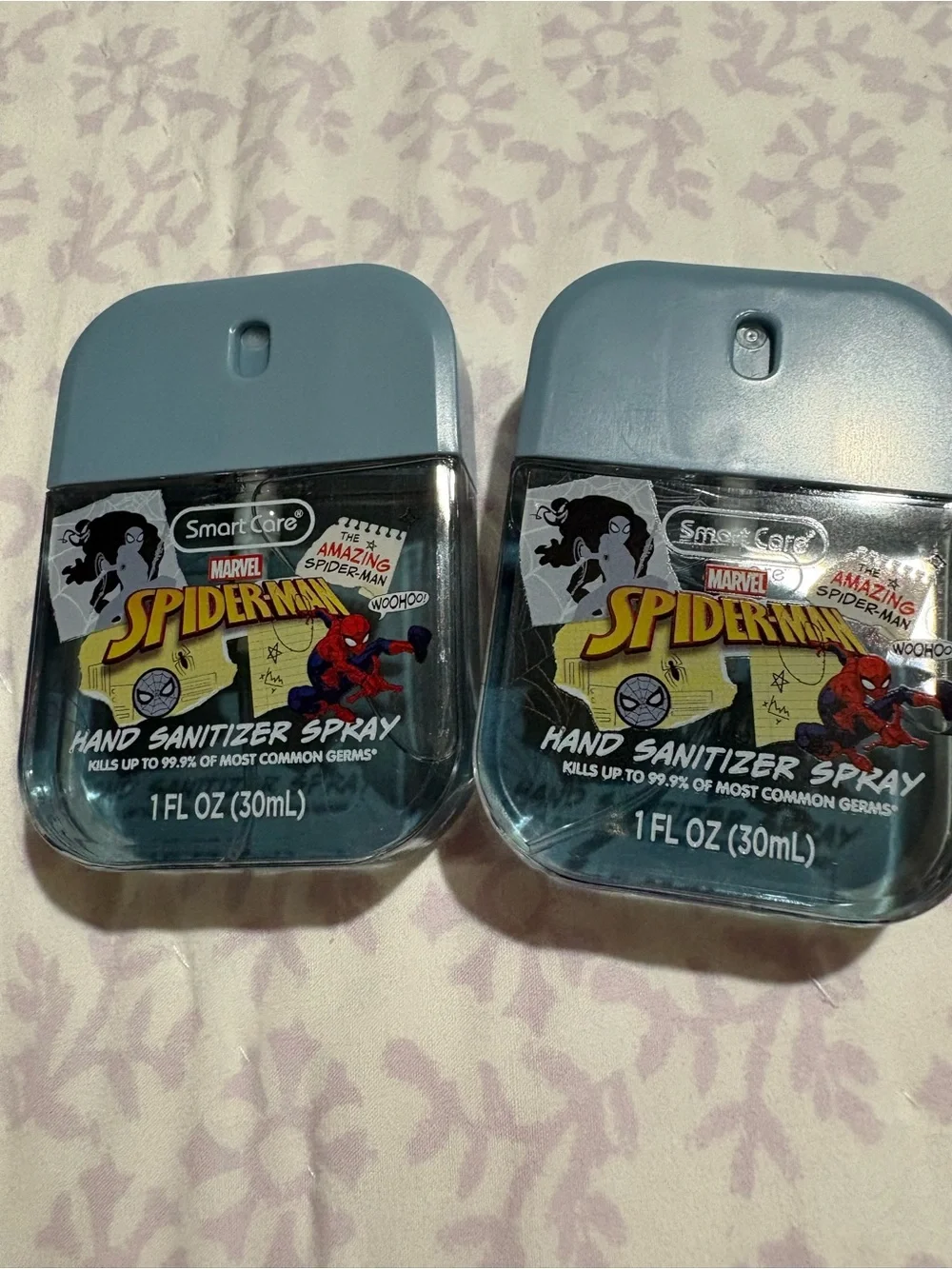 Marvel Spider-Man Kids Hand Sanitizer Spray - Blue - 1 fl oz